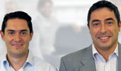 From left: Francisco Fern&#225;ndez, technical director and Javier Rodrigo, managing and commercial director for the Madrid-based office.